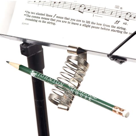 Pencil Guard: Pencil Holder For Any Metal Music Stand